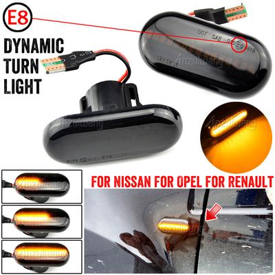 Dla Dacia Duster Dokker Lodgy Renault Megane 1 Clio1 2 KANGOO ESPACE Smart Fortwo 453 Led Dynamiczne boczne światła kierunkowskazów