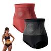 2pc High Waist Shaping Shorts Tummy Control Yoga Pants with Silicone Micro-Needle Design Seamless Compression Waist Trainer for Women