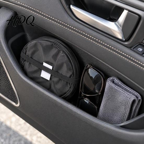 Car Trash Can Foldable Can Collapsible Oxford Cloth Garbage Bag with Small for Truck Hanging Strap Portable Storage Bucket Auto RV Camping Interior