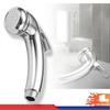 RV Hand Held Shower Head On Off Switch Chrome 3 Spray Water Pressure Hose-Camper