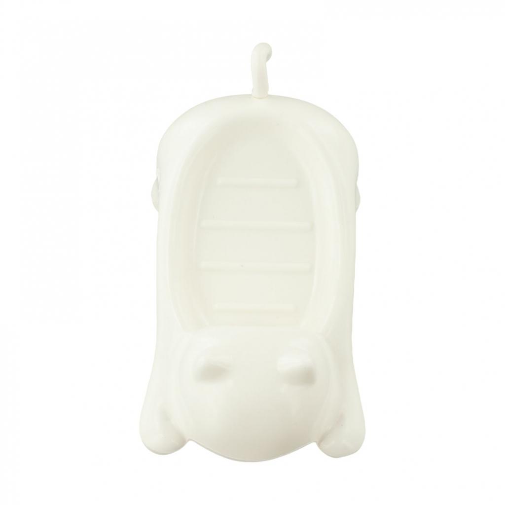 ABS Material Cat Soap Dish Self-Draining Soap Holder Built-in Drainage Hole