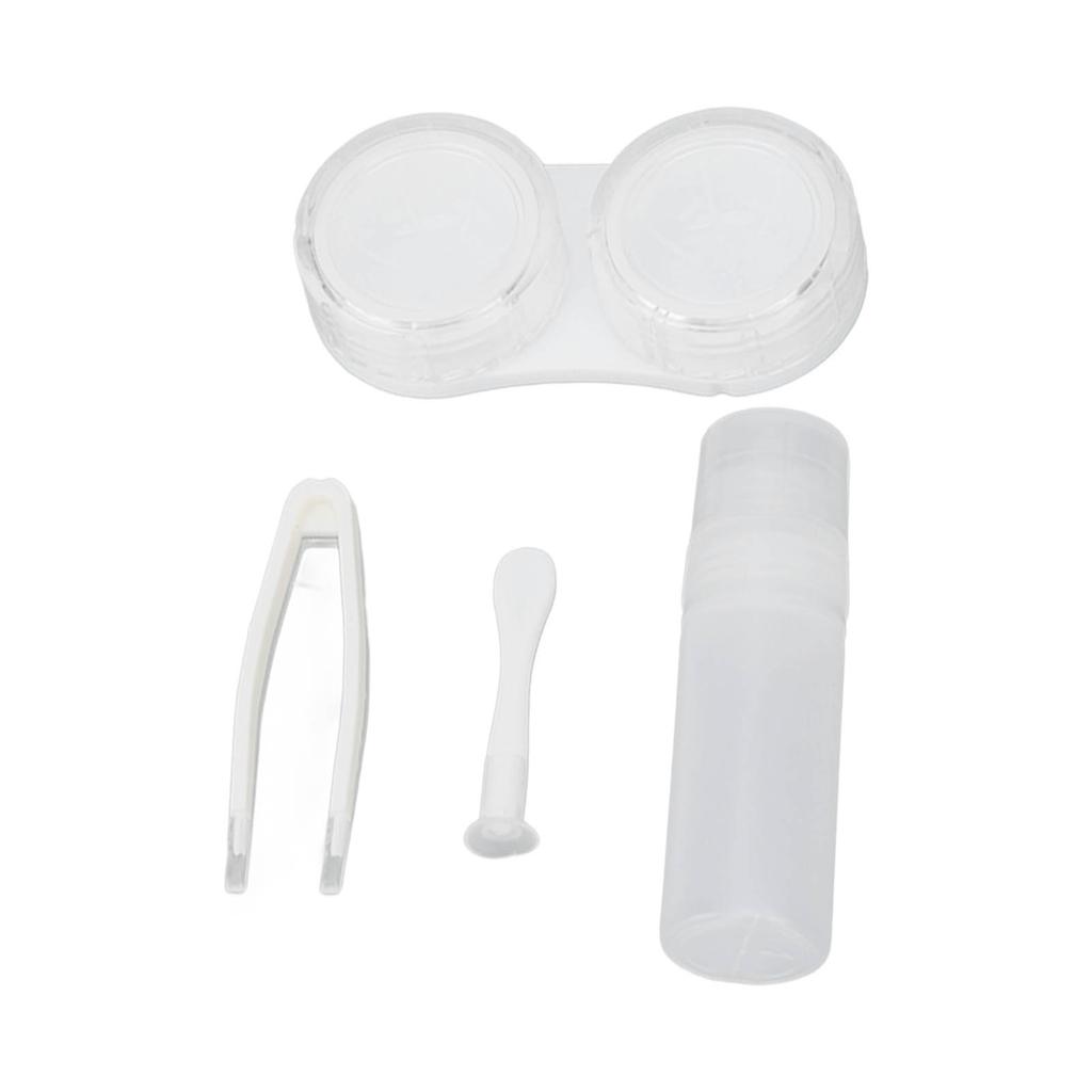 Contact Lens Case Mirror Look Cartoon NaPAW Plastic Material Lightweight Portable Travel Contact Lens Container