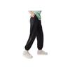 Anta Solid Color Cuffed Sports Pants Women bottoms Black 162238314-2