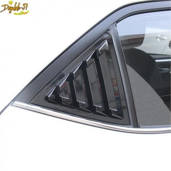2PCS Rear Side Vent Window Louvers Cover Scoop Trim For Toyota Corolla 14-18 New