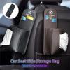 Boîte à mouchoirs pour siège de voiture Sac de rangement pour essuie-tout en cuir Accessoires pour Lexus CT200h ES250 ES300h IS250 IS200 GS300 GX470 GS460