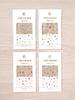 Metallic Stone Gold & Silver Foil Nail Art Stickers
