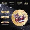 Santa Claus Commemorative Coin Collection: Silver & Gold Christmas Gift for Kids