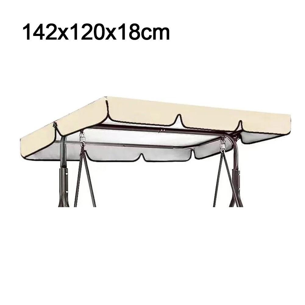 

Canopy Outdoor Swing Chair Waterproof Waterproof Spare Part Beige 142x120x18cm