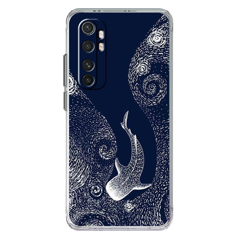 Killer Whale Orca Phone Case For Xiaomi Mi Poco X6 X5 NFC X3 F6 F5 Pro F4 F3 15 14T 14 13T 12T 12 13 Lite 11 Clear Cover