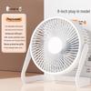 Compact USB Mini Desk Fan - Available In 5, 6, or 8 Inches for Office, Student, or Home Use.