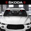 Front Windshield Decal Sticker Automobile Decoration Car Windshield Sticker Styling Decal For Yeti VRIS Octavia A5 Karoq Kyvc74