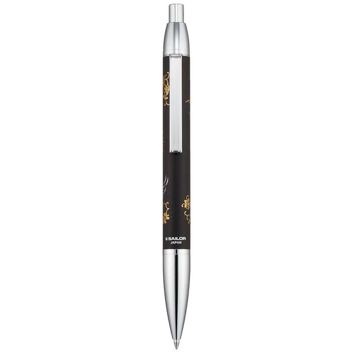 Sailor Fountain Pens Oil-Based Ballpoint Yubi Maki-e Shishin Suzaku Black 16-0375-220 Black