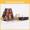Leather Vintage Belt Women Versatile Decorative Waistband Casual Jeans Strap