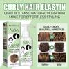 Boucle élastique hydratante mise en forme des boucles volumineuse élastique forte résistante cheveux crépus soin cheveux 50 ml - en boîte