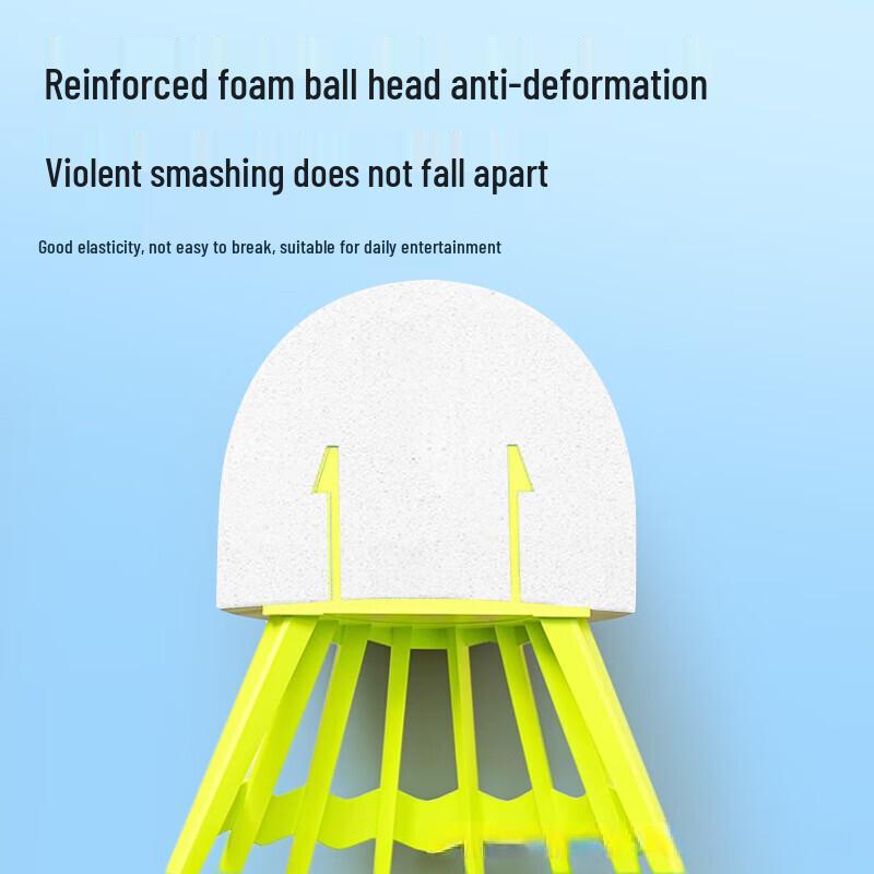 Durable Nylon Badminton Shuttlecocks