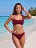 2026 Women's Ins Style Sexy Three-Piece Vacation Bikini Swimwear