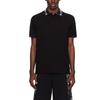 VERSACE JEANS COUTURE SS24 Polo Shirt Men's Black 76GAGT08-CJ01T-899