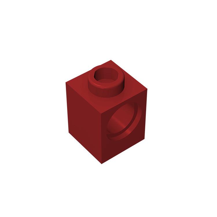 50g MOC Building Blocks: 6541 Compatible Loose Parts - 1x1 Stud Bricks with Hole