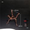 Crystal Stone Metal Bracket Alloy Display Shelf Decor