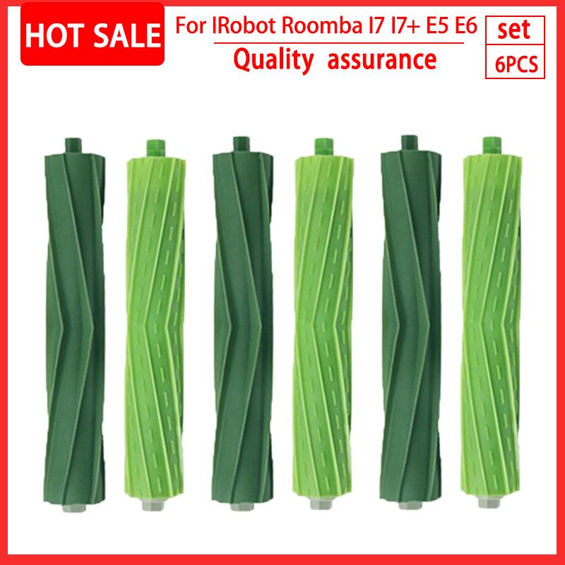 For iRobot Roomba i7 i7 i6 i8 i3 Plus E5 E7 E&I Series Hepa Filter Side Brush Main Brush Vacuum Cleaner Replacement Accessories