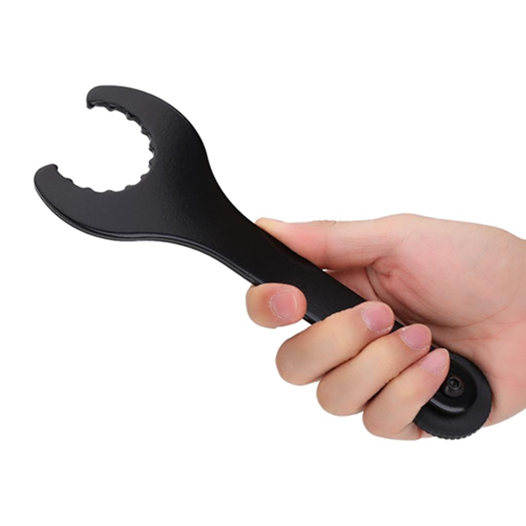 1Pc Carbon Steel Bike Bicycle Bottom Bracket Crank Wrench Removing Installing Repair Tool