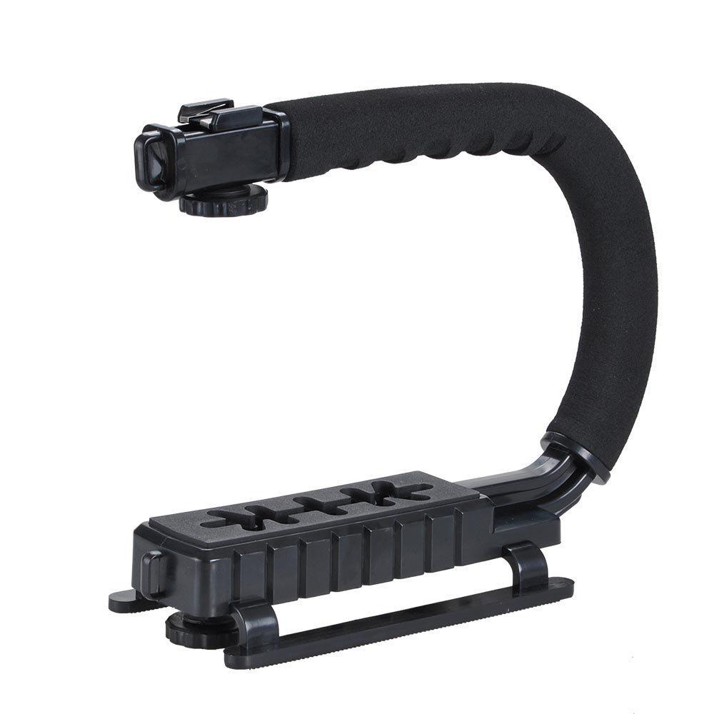 U-Shaped Camera Stabilizer for Low-Angle Handheld Video