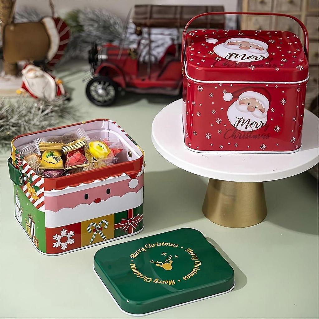 6 Piece Reusable Christmas Boxes for Storage Containers