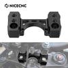 1x Steering Damper Mount 1" Rise Handlebar Riser Kit for KTM 790 Adventure 890 Adventure/R/Rally 2019 2020 2021 2022 2023 2024
