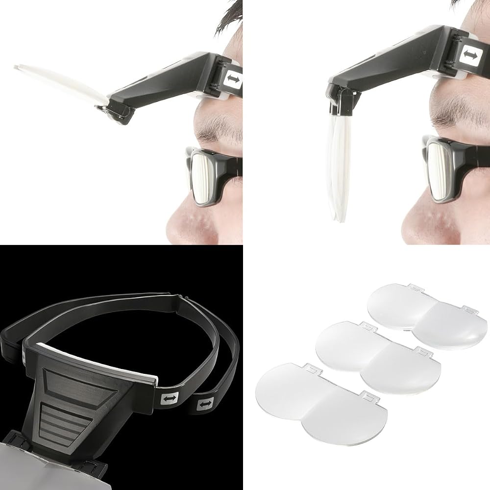 OHM Precision Head Loupe Elzoom for Model Kits RP-HDL1 08-0784