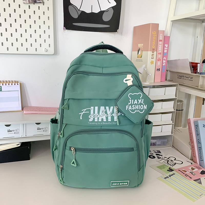 Школьный рюкзак с буквенным принтом — фото 13