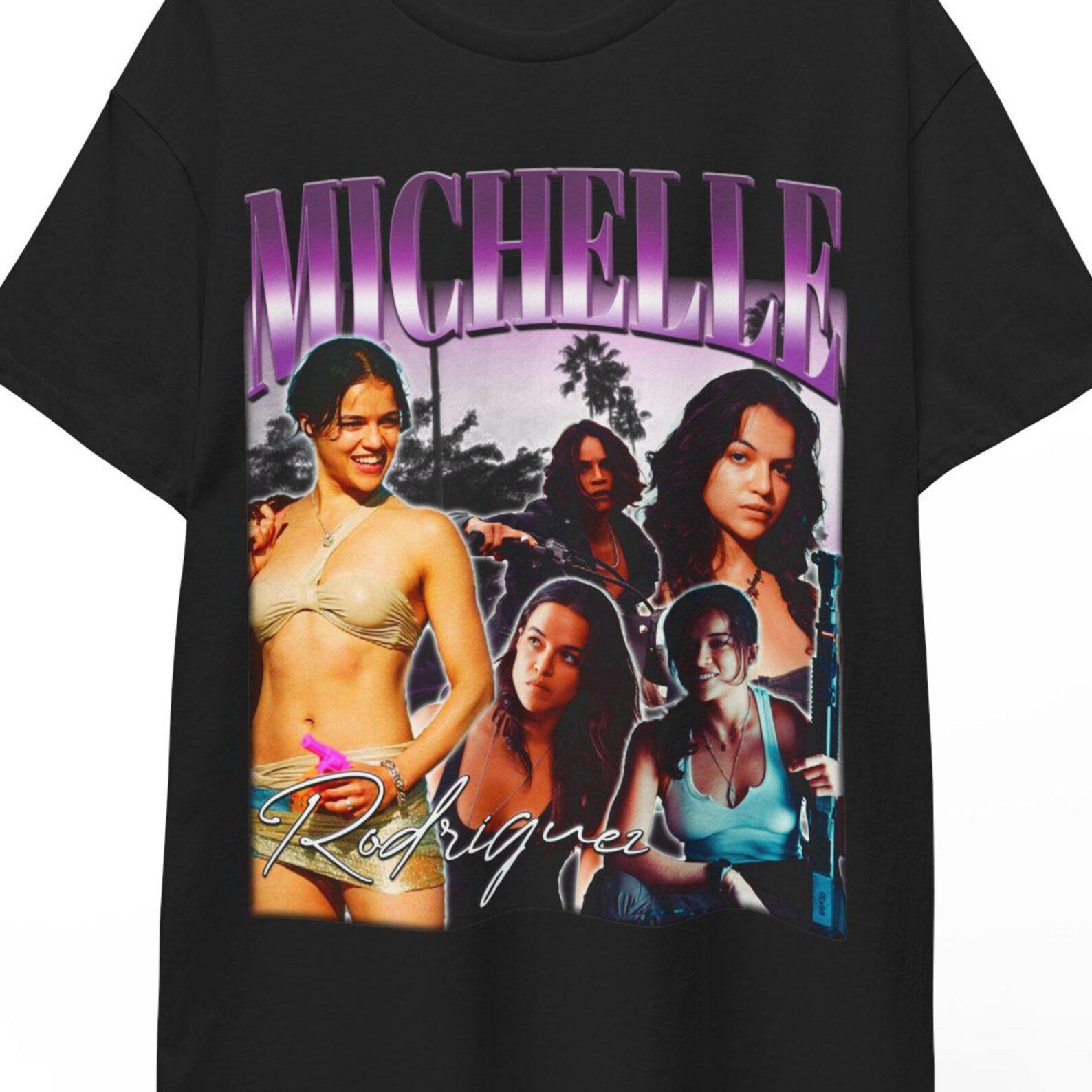 Michelle Rodriguez Shirt, Michelle Rodriguez Retro Tees, Michelle Rodriguez Clothing, Michelle Rodriguez Sweatshirt, Michelle Rodriguez Gift S