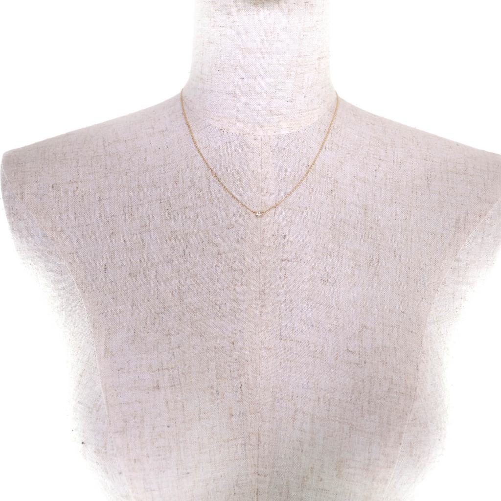 Great TIFFANY&Co. Necklace El Saperetti Yellow Gold 18K Women Used