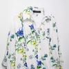 Summer European & American Women's Casual Floral Print Shirt - Street Fashion Style 