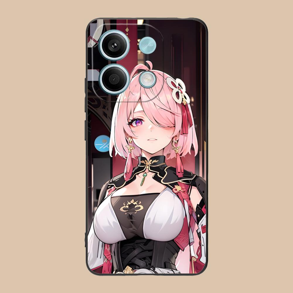 Wuthering Waves Taoqi Mobile Phone Case for Xiaomi 15 14 13 12 Mi 11 T Ultra Lite Pro S X 5G Colorful Printing Cover Cover
