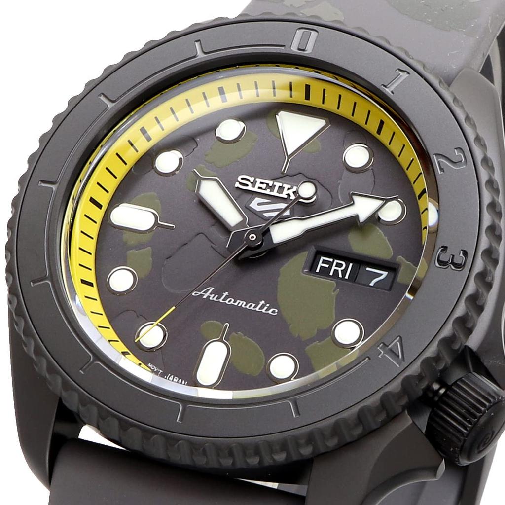 5 SPORTS SKX Estilo Urbano Automático Mecánico Modelo Limitado Colaboración ONE PIECE Reloj Vinsmoke Sanji Five Sports SRPH69 Modelo Extranjero [Seiko]