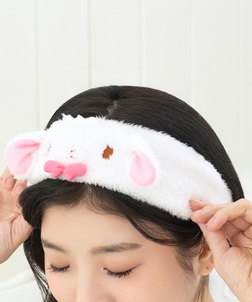 Colley Sugar Bunnies Face Wash Headbands 2 Types (Shirousa & Kurousa)