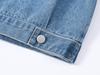 2026 Korean Style Slim Fit Short Denim Jacket for Women - Versatile Casual Spring/Autumn Top
