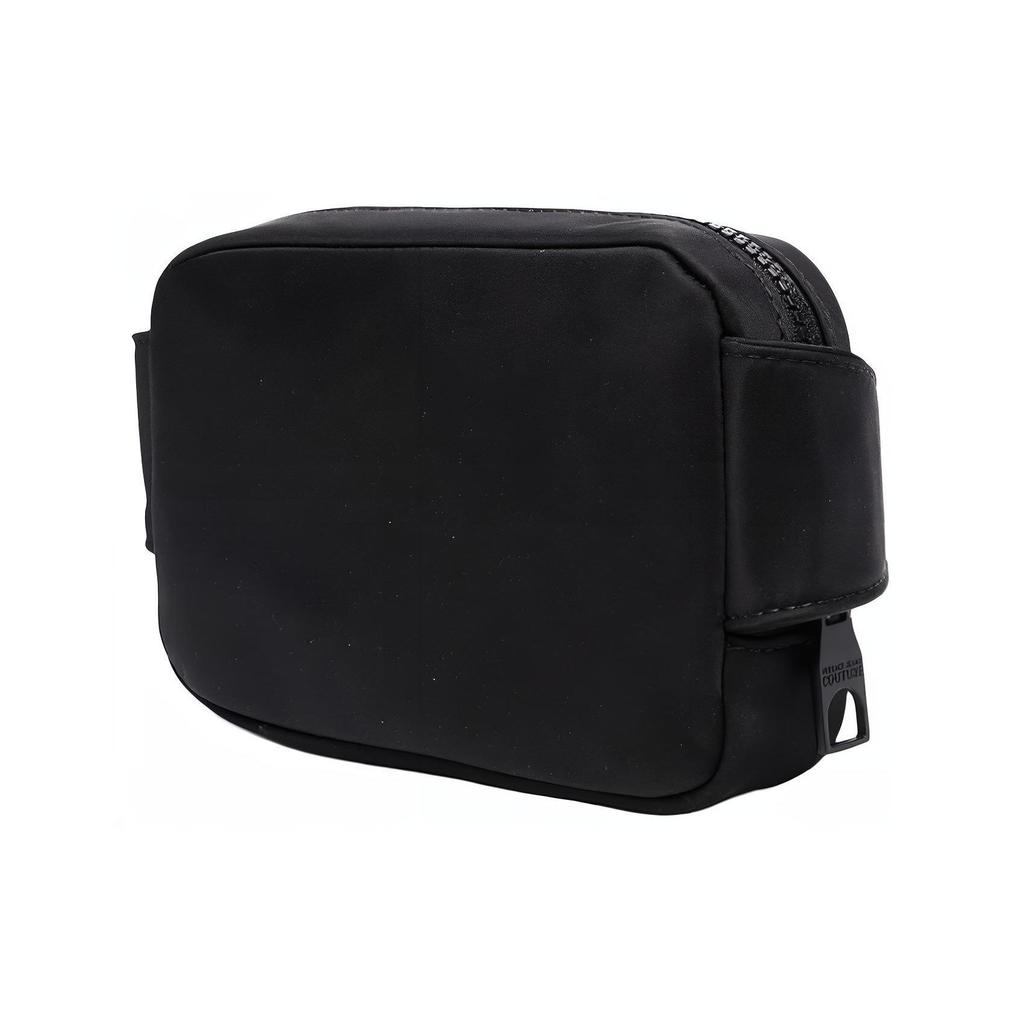 Versace Jeans Couture Front Metal Letter Print Adjustable Waist Belt Zipper Closure Nylon Polyurethane Waist Bag Men Waist Bag 72YA4BF2-ZS279-899