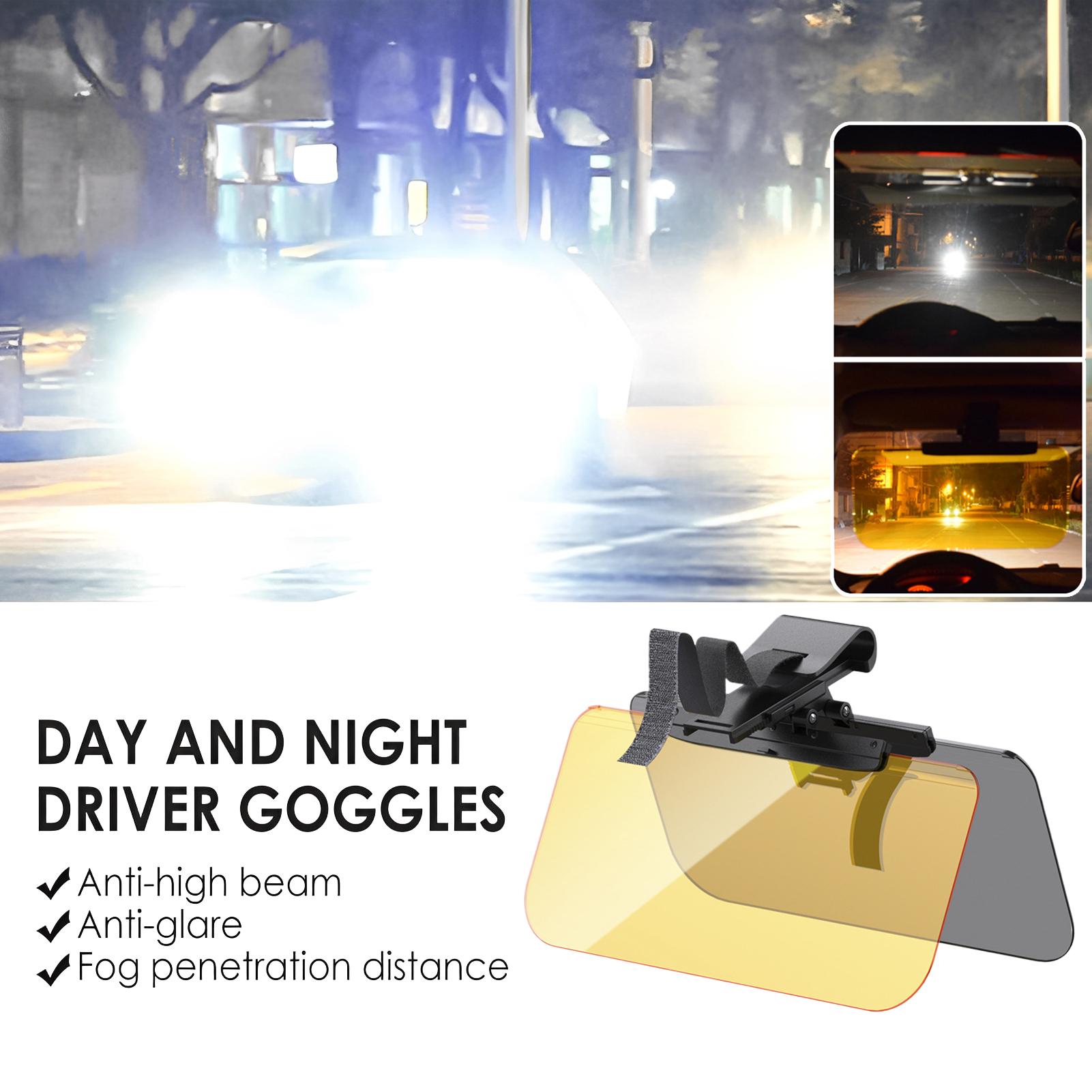 

Adjustable Car Sun Visor Safe Driving Day and Night Windshield Suv Truck Polarized Anti-Glare Shield car interior accessories CN