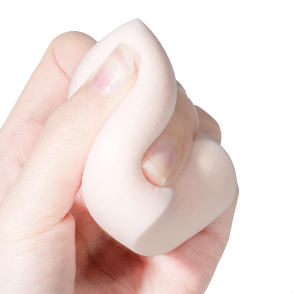 Wolpin Beauty Blender 3 Pcs with Storage Box Makeup Sponges, Beauty Tools Women Professional Sponges Accessories Cosmetic Puff with Box Foundation