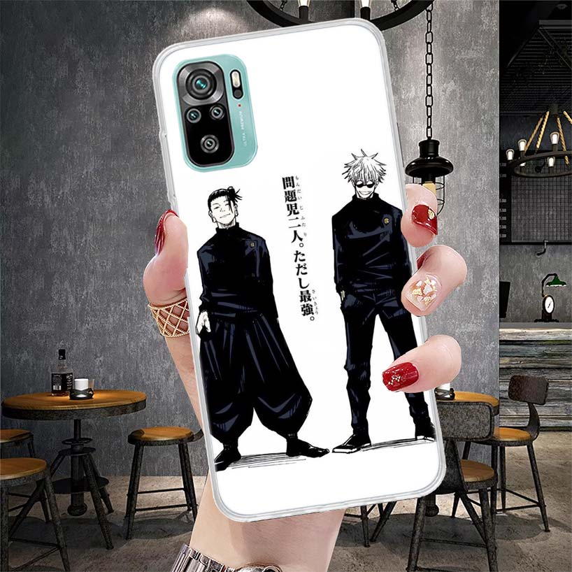 

JujuKaisen Geto Suguru Soft Phone Case For Xiaomi Redmi Note 15 14 14S 13 12 Pro Plus 12S 11 11S 11E 10 10S 11T 5G Fundas Coque Redmi Note 14 Pro 5G