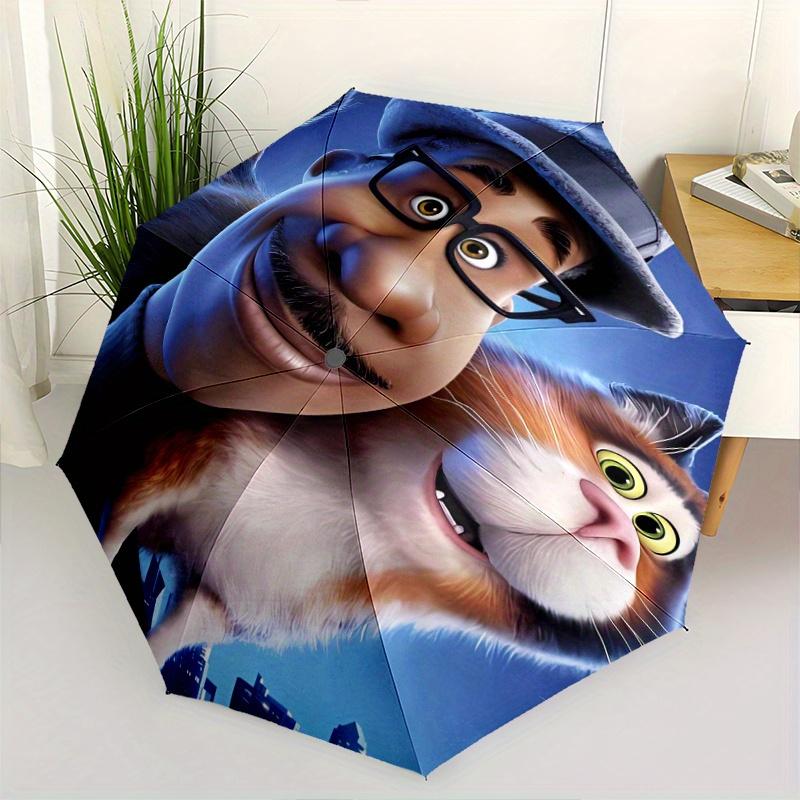 

Soul Cat & Man Automatic Opening and Closing Umbrella - Suitable for Various Occasions, Outdoor Activities, Lightweight and Durable Automati