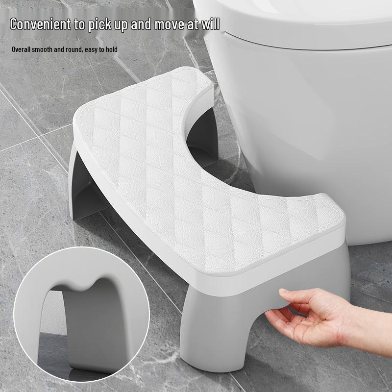 Bathroom Squat Toilet Stool & Shoe Changing Pedal
