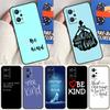 Be Kind For Realme 14 13 12 10 11 Pro Plus GT 6 6T 5 GT7 Pro C55 C51 C21Y C25S C67 C75 C53 C61 Case
