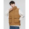 Foreign Trade Surplus Workwear Style Down Vest for Men and Women, Trendy Brand, Stand Collar, Multi-Pocket, Thickened, Warm, Sleeveless Jacket