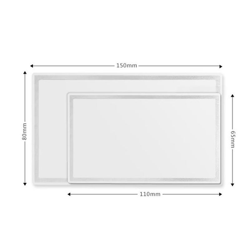 Sun-Shading Visor Makeup Stainless Steel Mirrors Portable Car Interior Mirror