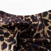Klassischer Leopardenmuster Frühling und Herbst Farbverlauf Sonnenschutz Seidenimitat Schal Damen Langer dekorativer Schal Mode Schal