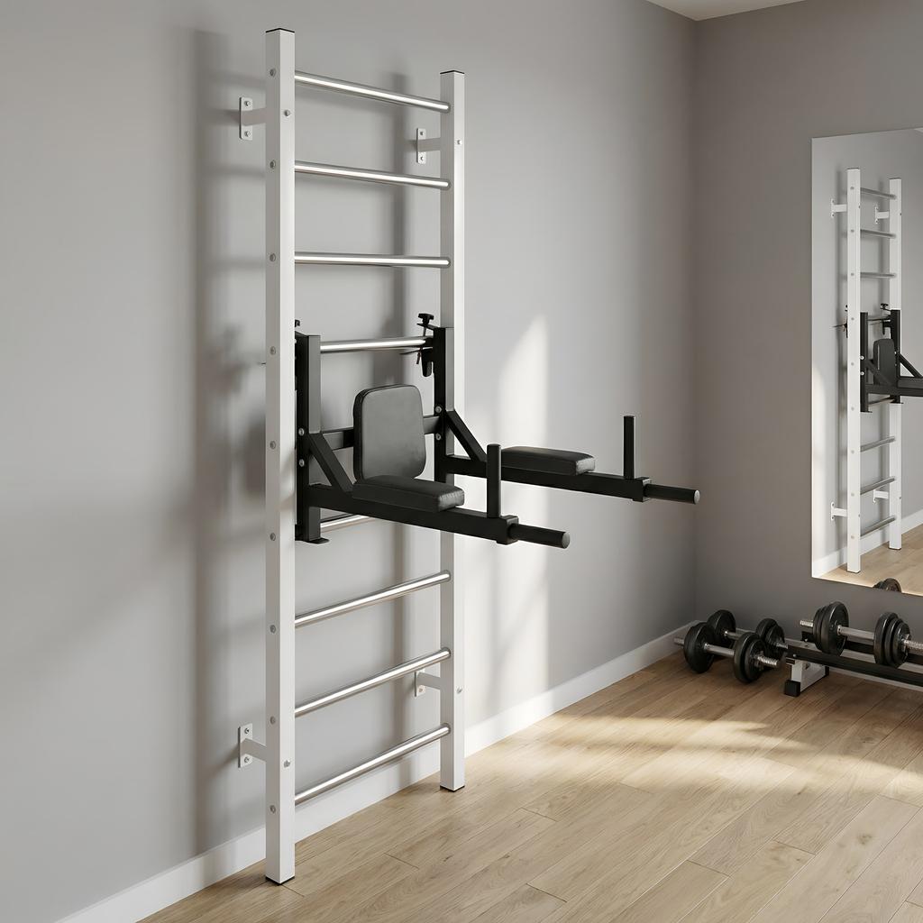 Exercise Handrails Barbell Stand 3In1 Black