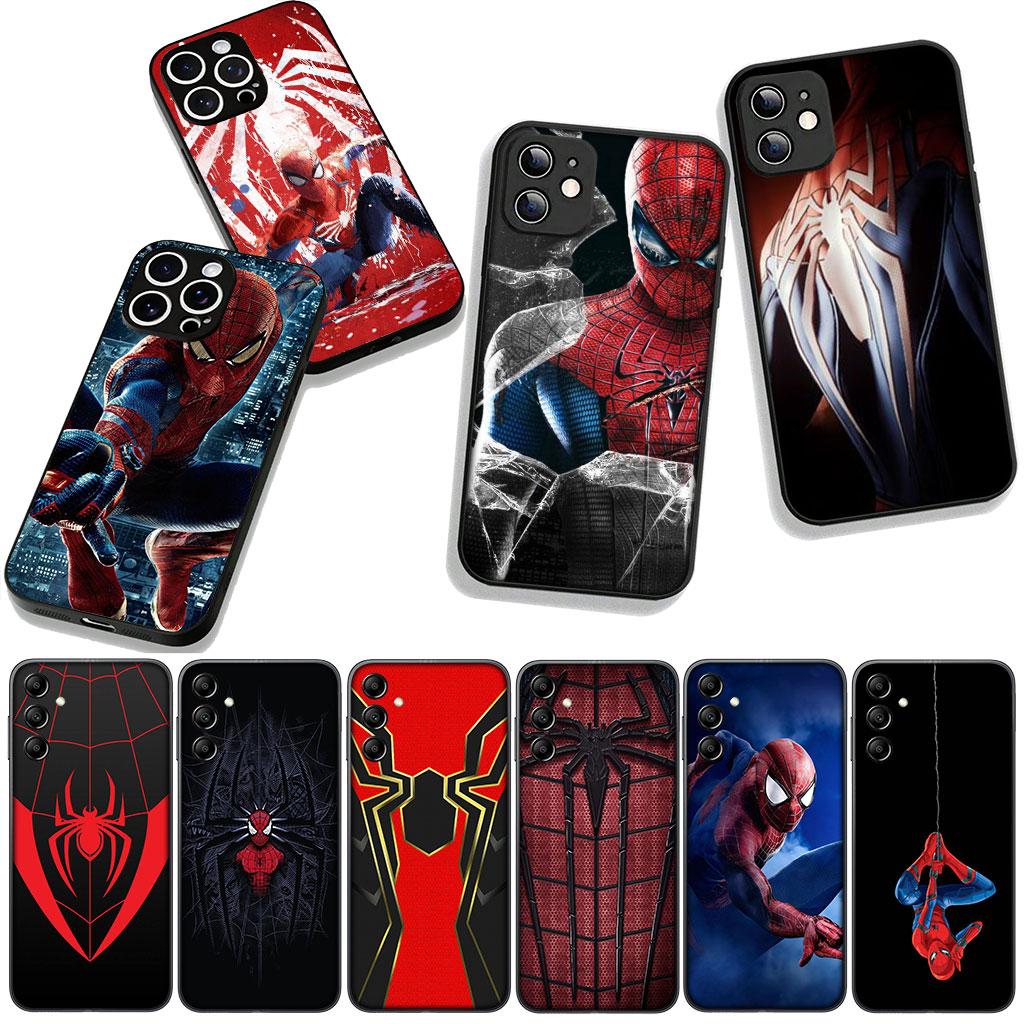 Cover for Xiaomi Redmi Note 11 15 8 9 10 Pro Plus A5 9A 9T 10A 10C 9C NFC 15C 8T Casing Phone Case Spider Man Marvel Spiderman