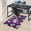 Office Rug Kuromi, Halloween Anti-Slip Rug, Machine Washable for Living Room, Bedroom, Office, Multiple Sizes, Bedroom Mat, Decorative Mat, Durable Ma